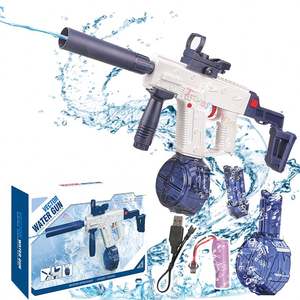 Shark Battery Powered <b>Small</b> Water Pistola Gun Toy Trade Portable Set Plastic Pistola Shot Electric Water Gun for Kid Adult - Product Image 4