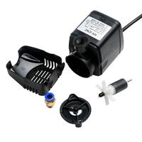 Pompe à eau électrique AC 2,0 m 25 W 220 V pour aquarium, pompe submersible pour fontaine, 1500 L/H, refroidissement, broche, machine de fraisage CNC, OEM, faible