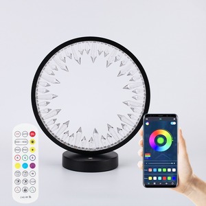 RGB Sound Pickup Atmosphere <b>Light</b> Computer Desktop LED Decorative <b>Light</b> Bedroom Bedside Colorful Atmosphere Night <b>Light</b> - Product Image 5