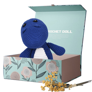 Animaux en peluche au crochet mignons et faits à la main, poupée en peluche au crochet - Product Image 3