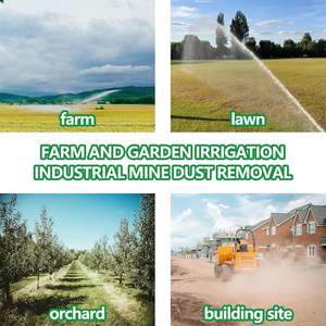 Pulvérisateurs agricoles en métal FSW80 Titans Long Distance 86m, arrosage, pulvérisation de l'eau, pistolet à eau pour l'agriculture et le jardin - Product Image 5