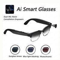 Lunettes Intelligentes W630 AI avec Réduction de Bruit, Caméra 8MP, ChatGPT et Casque Audio Portable pour Hommes – Idéales pour les Sports de Plein Air