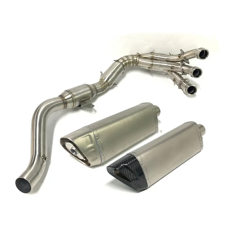 Stainless Full Exhaust for MT09 FZ09 Exhaust Pipe 2021 2022 MT 09 FZ09 Motorcycle Front Exhaust Tube pipe moto elbow