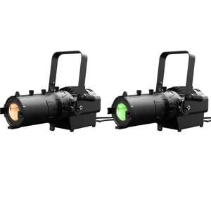 Mj Xách Tay 60W/80W/100W 3200K/5600K Ấm Lạnh Trắng Mini Zoom Ellipsoidal Leko Gobo Hồ Sơ Ánh Sáng Sân Khấu Đèn