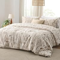 Parure de lit de luxe de haute qualité, imprimée, 100% coton, ensemble de literie 4 pièces, housse de couette pour lit king size ou queen size, chambre à coucher