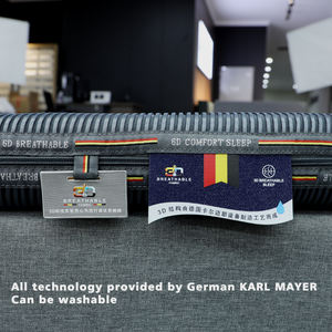 Queen <strong>Matress</strong> Memory <strong>Foam</strong> <strong>Camping</strong> Mattress Roll Packing in Box - Product Image 5