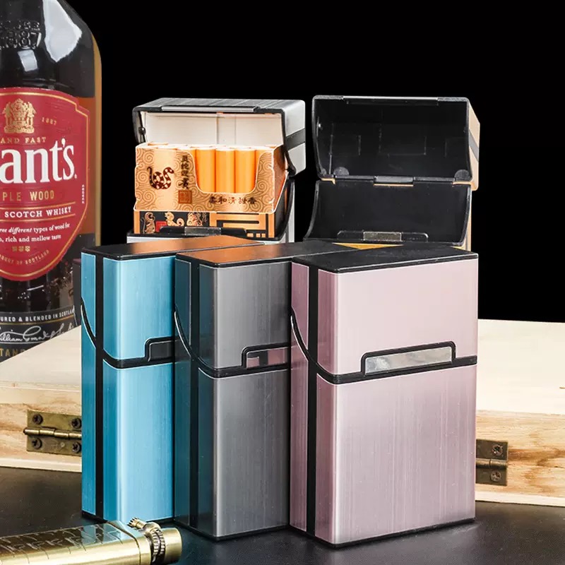 superking cigarette case amazon In Stock Super King Cigarette Case Automatic Ejection & Rechargeable Lighter