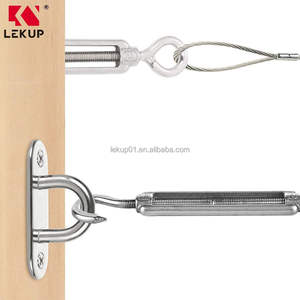 Kit de quincaillerie à tendeur à câble ouvert <span class=keywords><strong>en</strong></span> acier inoxydable 304 M6, robuste, étanche et résistant à la corrosion - Product Image 3