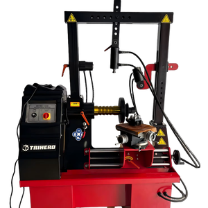 Máquina de reparación de enderezamiento de llanta automática certificada de 3 cilindros de acero inoxidable de fábrica de gran oferta Trihero para <span class=keywords><strong>taller</strong></span> con CE - Product Image 1