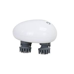 Nuevo Mini Masajeador Eléctrico de Mano 4D con Batería para Cabello, Cuero Cabelludo, Cuello y Cabeza, Vibrador con Función de Amasamiento y 112 Nodos de Masaje - Product Image 1