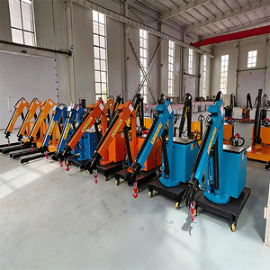 Grúa Eléctrica Autopropulsada JUNCHI de 0.4 Toneladas con Plataforma Giratoria para Taller y Almacén, Nuevas Características Hidráulicas de Movimiento, Elevadores de Vacío de 3.1m - Product Image 5