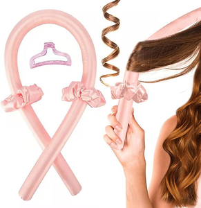Rulos para el Cabello en Oferta, Rizador sin Calor para Mujer, Diadema con Rizador, Rizador <span class=keywords><strong>de</strong></span> Cinta para Cabello Largo <span class=keywords><strong>de</strong></span> Niña - Product Image 1