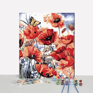 Imagen personalizada Color brillante 36 Kits <span class=keywords><strong>de</strong></span> números <span class=keywords><strong>de</strong></span> pinturas <span class=keywords><strong>de</strong></span> bricolaje para la diversión - Product Image 1