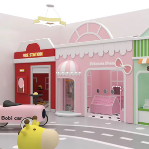 BEILAI Nuevo Material, Juego de Imitación Realista de Ciudad, Juego de Roles para Niños, Área de Juegos Interior Suave para Niños Pequeños - Product Image 3