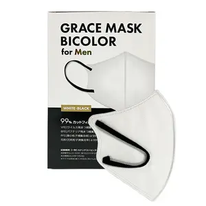 Masker 3D sekali pakai, nyaman dan bernapas dengan berbagai warna dapat dilipat masker pelindung 3 lapis