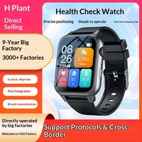 Reloj Inteligente con GPS para Niños y Adultos Mayores, con Localizador, Antipérdida, Correa de Muñeca, Carcasa de Plástico