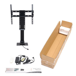 Elevador de TV autónomo de acero inoxidable, mecanismo de elevación de TV eléctrico, ergonómico, altura ajustable - Product Image 6