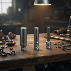 Clé à douille hexagonale longue Fervi 6 mm 8 mm 10 mm en acier au chrome vanadium - Product Image 3