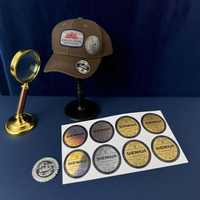 Autocollant personnalisé en vinyle holographique scintillant imperméable, imprimé UV, découpé, pour bougies et artisanat