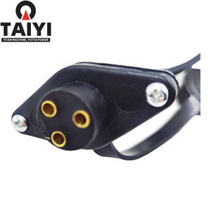 כבל מאריך לשלט ידני של כננת, תואם לרוב הרכבים, 3 פינים, 4 רגל, חורי 24 מ\\\"מ, >50A, 12V, חדש, דגם D - Product Image 3