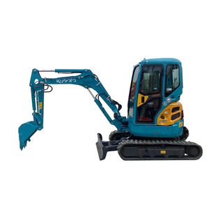Venta superior Kubota25 2,55 toneladas excelente servicio buena calidad precio barato en stock excavadora sobre orugas excavadora usada para la venta - Product Image 1
