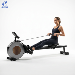 Expédition immédiate - Rameur magnétique pliable GLEEKO RW505-16 ultra-silencieux, 16 niveaux de tension réglable, usage domestique et commercial - Product Image 1