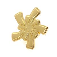 Fabricant de pin's personnalisés : Badge métallique en forme de feuille d'érable dorée, Fournisseur direct d'usine, Pin's personnalisés sur le thème de l'automne