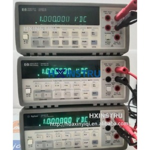 1PC 34401A Agilent Keysight 6 Multímetro digital de escritorio calibrado/ic H - Product Image 1