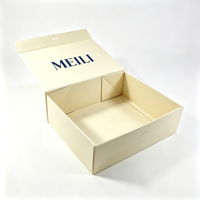 Boîte cadeau rigide de luxe avec logo personnalisé, emballage en carton, boîte d'emballage magnétique pour perruque et extensions de cheveux avec ruban et nœud