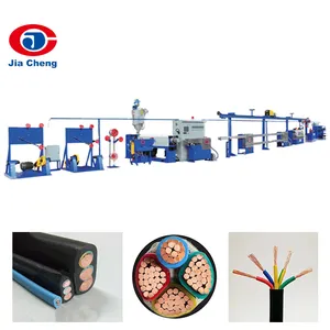 Jiacheng Plastic (Pvc, Ldpe, Xlpe, Lshf, Nylon, Tpu) Koperdraad Extruder Machine