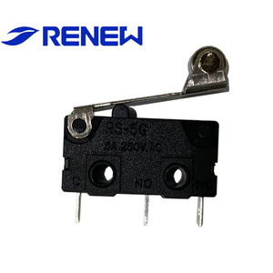 <span class=keywords><strong>Micro</strong></span>-interrupteurs SPDT Renouvelés <span class=keywords><strong>RS</strong></span>-5GL5A 5/10/0.1 3 Broches en Acier Inoxydable à Levier, Durée de Vie Mécanique de 30 000 000 Cycles pour l'Énergie Électrique - Product Image 3