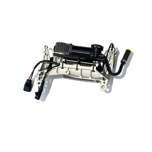 Pièces de rechange de système de suspension pneumatique de marque Hanfude pour Volkswagen <span class=keywords><strong>Touareg</strong></span> Audi Porsche Cayenne pompe de compresseur d'air avec support - Product Image 1