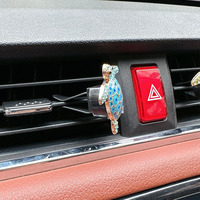Mignon Tortue De Voiture Vent Clip Désodorisant En Alliage Rétro Design Diffuseurs D'arôme Rechargeable De Voiture désodorisant