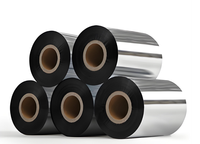 Cintas de Transferencia Térmica Originales Zexu en Grandes Cantidades (Cinta de Resina Negra) 20mm-240mm Compatible con Impresoras de Etiquetas Zebra/Carbon