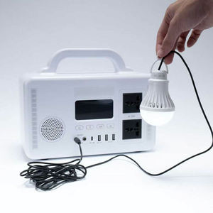 Outdoor Portable Solar Station Car Compatible <b>USB</b> Mobile 84Wh/144Wh EU High Energy <b>Storage</b> System LiFePO4 Battery Pure Sine Wave - Product Image 2