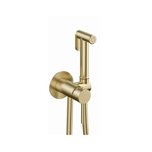 Testa doccia Kamalu ORO con Bidet facile da usare Mixer ORO finitura ORO materiale ottone per wc e pulizia del bagno - Product Image 1