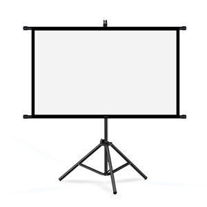 Schermo per Proiettore VIY 16:9 con Supporto, Schermo Pieghevole Senza Pieghe per Home Theatre, Schermo di Proiezione Regolabile in Altezza - Product Image 1