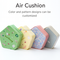 Porte-clés Kawaii, flacons vides pour gloss à lèvres, couvercle rond en forme de cœur, tube transparent pour huile à lèvres, emballage personnalisé pour gloss cosmétique, pour cadeau