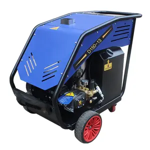 Hot Sale Industrial Factory Clean Electric Start Diesel Powered Hot Water Clean Hot Water High Pressure Washer