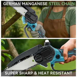 Máy cưa mini điện cầm tay không dây dùng pin Lithium, tay cầm thu gọn 21V, bán buôn - Product Image 6