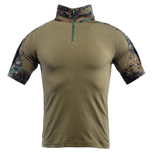 Camiseta Táctica de Camuflaje DF Desert Tan Khaki, Secado Rápido, Absorbe la Humedad, Elástica, para Deportes de Verano - Product Image 5