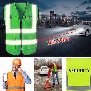 Vêtements de travail industriels personnalisés pour les ouvriers du bâtiment, veste de travail, veste de sécurité réfléchissante à haute visibilité avec logo - Product Image 5
