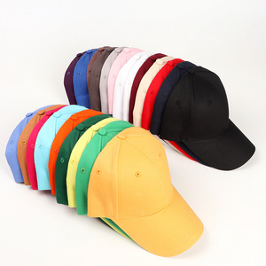 Casquette de baseball unisexe en coton, couleur unie, à longue visière, grande taille, chapeau de protection solaire pour les activités de plein air - Product Image 2