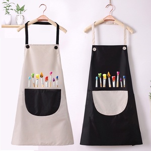 Delantal Impermeable de Poliéster para Niños con Impresión de Logotipo para Clases de Arte, Ateliers de Pintura y Jardín de Infancia - Overoles para Niños - Product Image 1