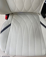 Sièges conducteur 24v RV Siège à suspension pneumatique électronique avec ventilation de massage Chaise chauffante Sièges passagers avec massage chauffant
