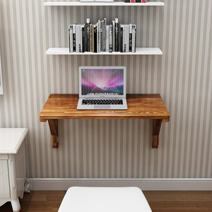 Scrivania <span class=keywords><strong>a</strong></span> Scomparsa Montata <span class=keywords><strong>a</strong></span> Parete, Consolle Galleggiante con Spazio di Archiviazione, Tavolo Salvaspazio Murphy per Piccole Case e Bar - Product Image 3
