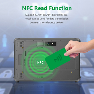 Tablet PC Resistente de 10 Pulgadas con IP67, WiFi, BT, 4G LTE, GPS y Escáner de Código de Barras 2D NFC Opcional, Legible Bajo la Luz Solar con 1000 Nits de Brillo - Product Image 5