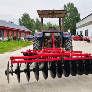 Disc Harrow 1BZ Heavy Duty Farm <b>Cultivator</b> Diesel Powered Red Color High Productivity Agricultural Equipment - Product Image 1