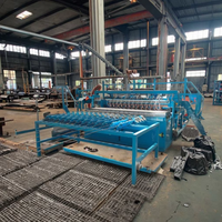 Machine de soudage de clôtures anti-escalade en treillis métallique galvanisé en acier inoxydable de haute qualité, contrôlée par PLC, motorisée, automatique et CNC