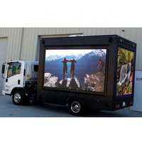 Écran géant LED Mobile de 10 pouces, affichage couleur, pour publicité Mobile, camion à économie d'énergie